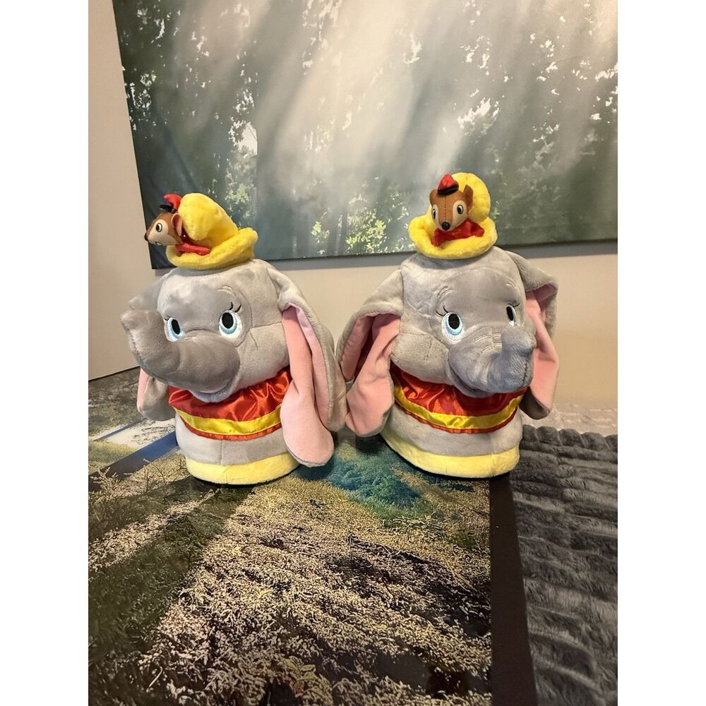 Happy Feet Dumbo Slippers XLG/XXLG